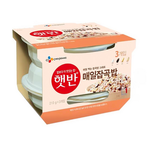 대형마트 CJ 햇반매일잡곡밥210g*3입, 630g