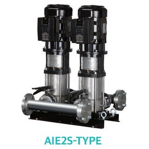 AIE2S-40707-3T 삼상380V 고효율 개별인버터 부스터펌프 7.5마력 양정121M 구경65mm 양수량 400LPM (100M), 1개