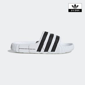 아디다스 슬리퍼 아딜렛 22 크리스탈 화이트 슬라이드 남녀공용 ADIDAS HQ4672