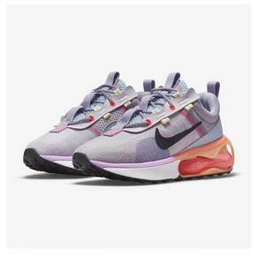 나이키 베로델 레일 퍼플 스파이크리스 스크린 여성 골프화 Nike Ai Max 2021 puple/oange