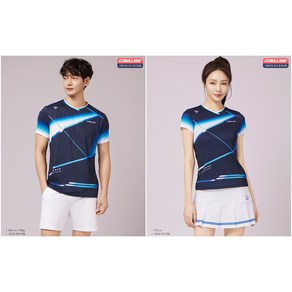 [CORALIAN] 코랄리안 신상티셔츠 2025 S/S 남여 그래픽 게임 유니폼[CRTC2470&CRTC1470] 배드민턴&탁구&테니스&스쿼시&볼링&스포츠&라온스포츠