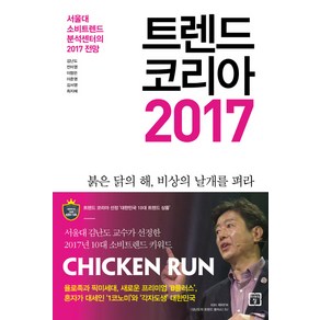 트렌드 코리아 2017:서울대 소비트렌드분석센터의 2017 전망