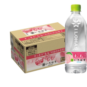 당일출발 일본과채수 이로하스 복숭아 피치 540ml BOX, 24개