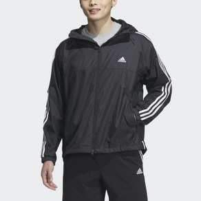 [아디다스 adidas] JF3912 에센셜+ 루즈 핏 3S 메쉬 라인드 윈드브레이커 재킷 ES+ 3S WV JKT