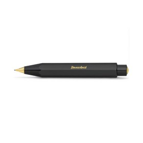 Kaweco 클래식 샤프 펜 0.7mm 팔각 필기구 블랙