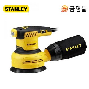 스탠리 SS30 원형샌더 300W 속도조절 먼지주머니포함 125mm 샌딩페파 사포, 1개