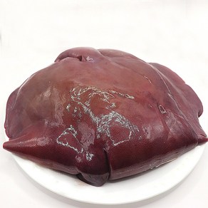 도축 국내산 돼지 생 간 1kg 강아지 간식 화식 생식, 1개