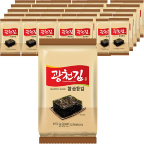 백앤 광천김 참 곱창김 5g 40개