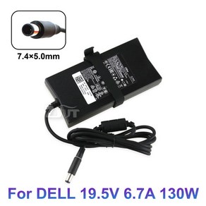 DELL G3 G5 XPS15 7566 7567 7557 7559 P57F LA130PM DA130PE1-00 19.5V 6.7A 130W노트북 어댑터 전원 충전기