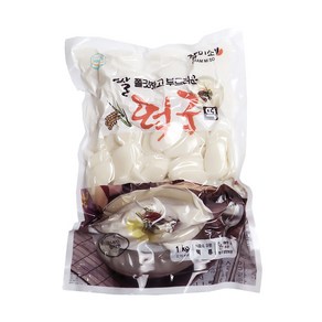 참미소떡볶이 떡국떡 1kg(국산쌀) 2개입, 1kg, 2개