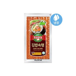 롯데 의성마늘 김밥햄 100g, 1개