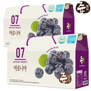 즙쟁이 아로니아즙 2박스 60포