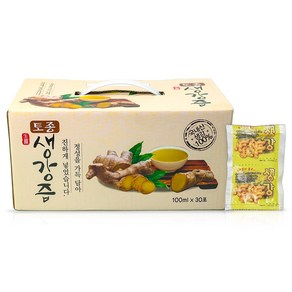 성덕농산 국내산 생강즙(토종) 1박스 30포(1포당 100ml), 1개, 100ml