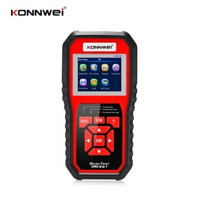 KONNWEI OBDII 스캐너 코드 리더 (KW850) 전문 ANTO 자동차 진단 검사 도구 체크 엔진 빛은 모든 자동차에 적합 이후 1996 년부터, 1개