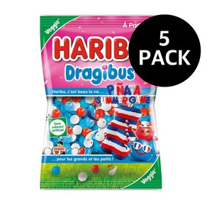 하리보 드라기버스 피냐타 젤리 HARIBO Bonbons dagibus pinata, 5개, 250g