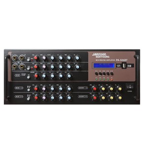 쟈가 JARGUAR 4채널 파워앰프 PA-506BT 720W 아날로그 방식 블루투스 기능 믹싱