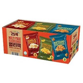 트레이더스딜 맛있는 스낵 멀티팩 25PACK (5가지맛 x 5봉)