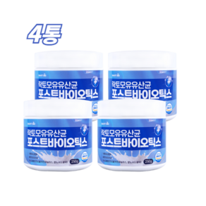 모유 유래 유산균 프롤린 가루 분말 락토바실러스 가세리 프리미엄 가성비 HACCP 치스코, 250g, 4개