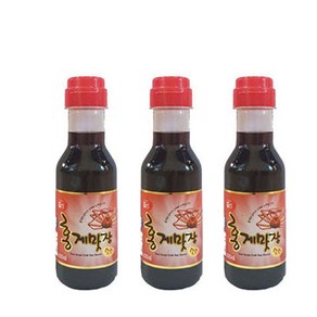 홍일식품 홍게맛장 소스 소용량 1인가구 홍게조미료, 200ml, 3개