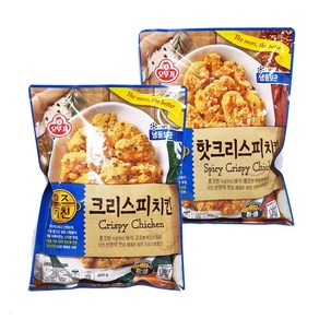 오뚜기 오즈키친 크리스피치킨 400g or 오즈키친 핫크리스피치킨 400g 택1 ice