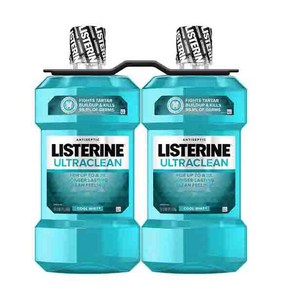 리스테린 울트라클린 쿨민트 1.5L 2팩 Listerine UltraClean Coolmint 1.5 Liter