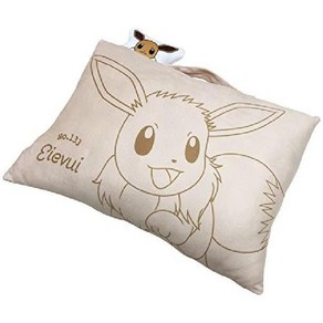 모리 피로 치이카와 마스코트가 있는 베개 모몬가 그레이 약 40cm x 30cm, 포켓몬 / 이브이