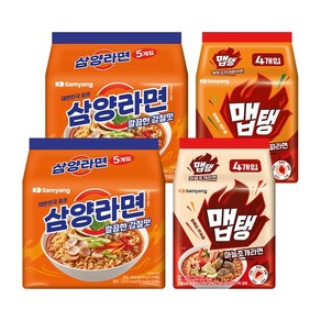 [삼양식품]삼양라면 X 10입 + 맵탱 마늘조개라면 X 8입 + 맵탱 청양고추대파라면 X 8입, 없음, 1개