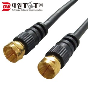 대원 TMT 안테나 케이블 1.5m 금도금 커넥터 RF ANTENA, 1개