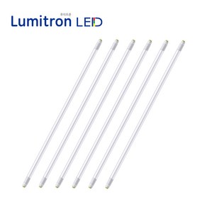 루미트론 LED직관 형광등 T8 18.5W(FL32 36 40W대체) 주광색(하얀빛) x 6개 1200mm, 주광색