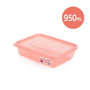 [미라네주방] 냉장고정리 김치보관 숙성전용 밀폐용기 김치통 용기 미라클통 황토 950ml