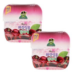 산도깨비 화장실용 방향제 블랙체리 300g, 2개, 과일/트로피칼향