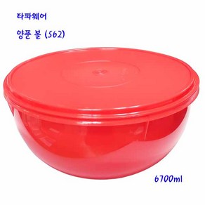 타파웨어 타파웨어양푼보울블루-6700ml(562-4)레드