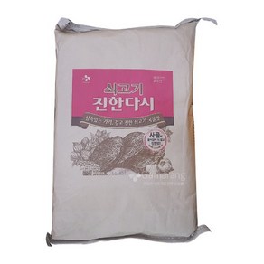 CJ프레시웨이 이츠웰 쇠고기 진한다시 20kg 대용량 식자재, 1개