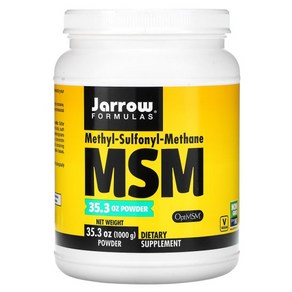 자로우 포뮬러스 식이유황 opti MSM 분말 파우더 1000g, 1kg, 1개