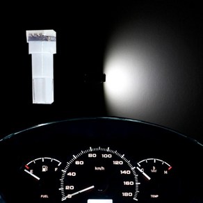 [1+1] 12V T5 LED 공조기등 전구 LED계기판, 2개
