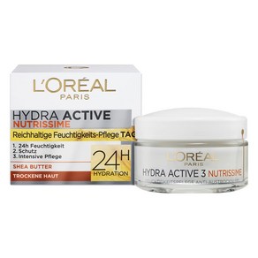 로레알 수분크림 하이드라 액티브3 극건성 피부용 대용량 선물 50mlX8개, 8개, 50ml
