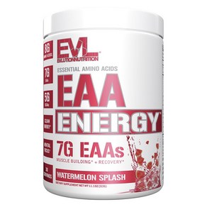 EVLUTIONNUTRITION EAA 에너지 필수아미노산 워터멜론 스플래쉬 맛, 1개, 315g