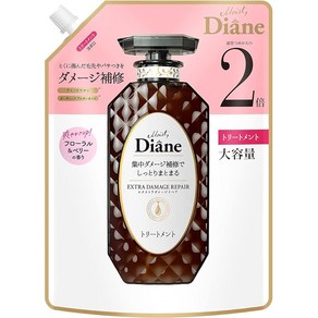 Diane 다이안 대용량 클리닉 데미지 보수 플로럴베리향 퍼펙트 뷰티 엑스트라 데미지 리페어 리필 660ml, 1개