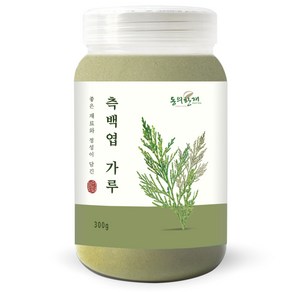 동의한재 국산 측백엽 측백잎 분말 가루, 300g, 1개