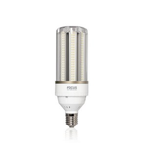 포커스 LED 보안등 파워램프 55W E39 투명, 주광색, 1개