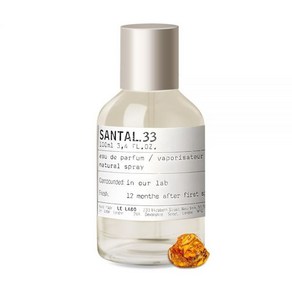 남성향수 유니섹스 독특한 남자향수 SANTAL33 향수 스프레이 뉴욕의 상징적인 컬트 남녀공용 오 드 파퓸 100ml