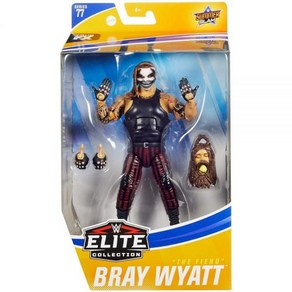 WWE MATTEL The Fiend Bay Wyatt Elite 시리즈 #78 디럭스 액션 피규어 사실적인 얼굴 디테일 상징적인 링 기어 및 액세서리 멀티(GKY13), WWE MATTEL The Fiend Bay Wyat, 1개