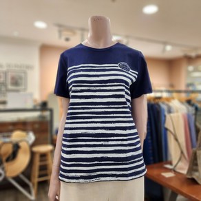 BCBG 터치반팔ts 티셔츠 _ B4B5X433 55 [NAVY]