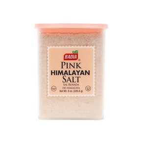 Badia Pink Himalayan Salt 8 Ounce 바디아 핑크 히말라야 소금 8온스, 226g, 1개