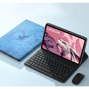 레노버 Y700 키보드 케이스 Bluetooth 마우스 포함, E, Lenovo Savio Y700 2023 (8.8인치