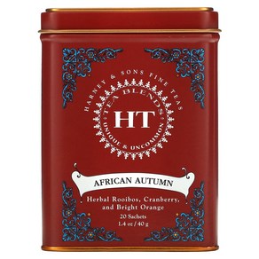 1+1 하니 앤 손즈 HT 티 블렌드 아프리칸 어텀 티백 20개 40g 1.4oz, 20개입, 2개