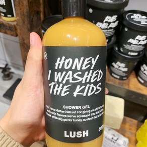 Lush 러쉬 허니 아이 워시드 더 키즈 샤워젤 500g 바디워시