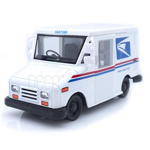 킨스펀 1:36 USPS 택배 탑차 박스카 미니카 풀백 다이캐스트 모형 피규어, 킨스펀USPS