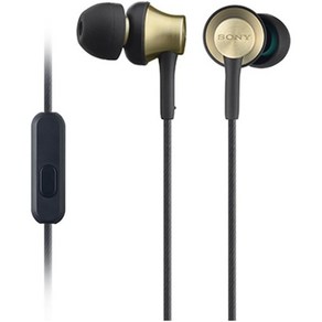 Sony 소니 유선 이어폰 MDR-EX650AP 커널형 일본 발매, 브라운