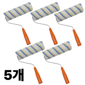 페인트 롤러 로라 9 인치, 5개